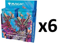 MTG Commander Legends: Battle for Baldur's Gate COLLECTOR Booster CASE (6 Collector Boxes)